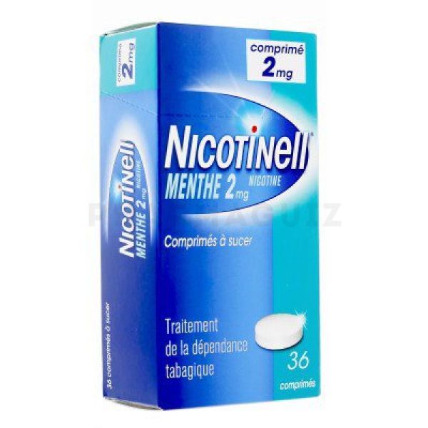 Nicotinell 2 mg menthe 36 comprimés à sucer