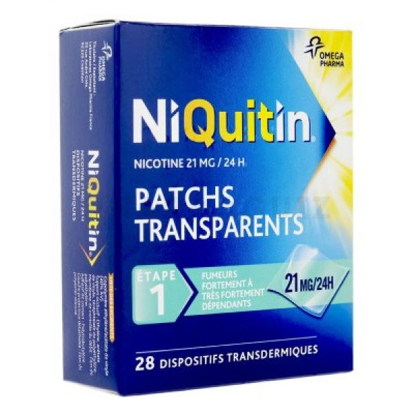 Niquitin 21 mg / 24 h 28 patchs