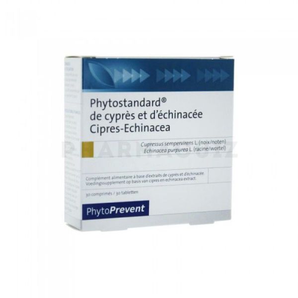 Phytostandard Cyprès et Echinacée 30 comprimés