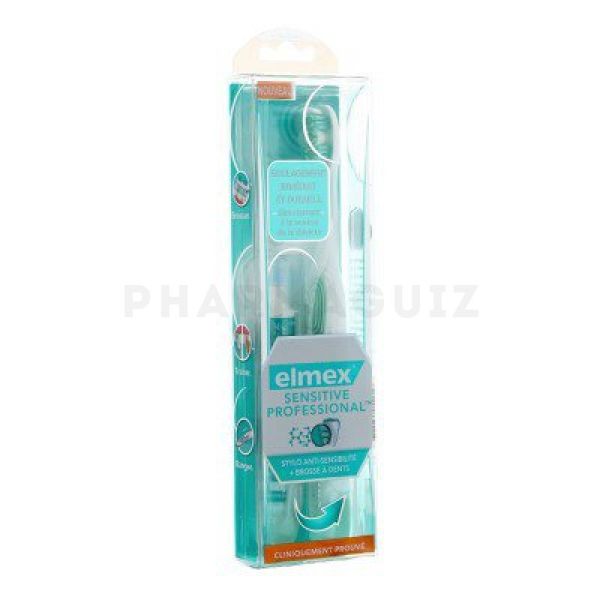 Elmex Sensitive Professional stylo anti-sensibilité + brosse à dents