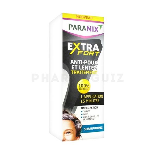 Paranix Lotion Extra Fort Anti Poux et Lentes Familial 200ml