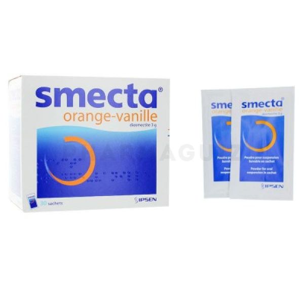 Smecta 3 g orange-vanille 30 sachets