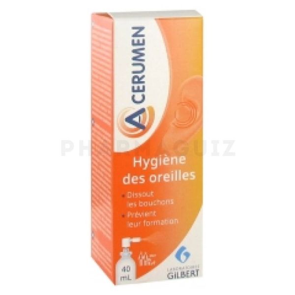 A-cerumen Hygiene Des Oreilles Spray 40ml