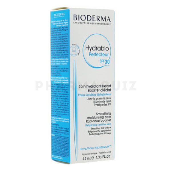 Bioderma Hydrabio Perfecteur soin hydratant lissant SPF 30 40 ml