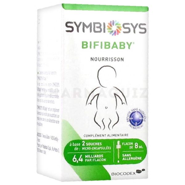 Symbiosys Bifibaby solution buvable en goutte 8ml