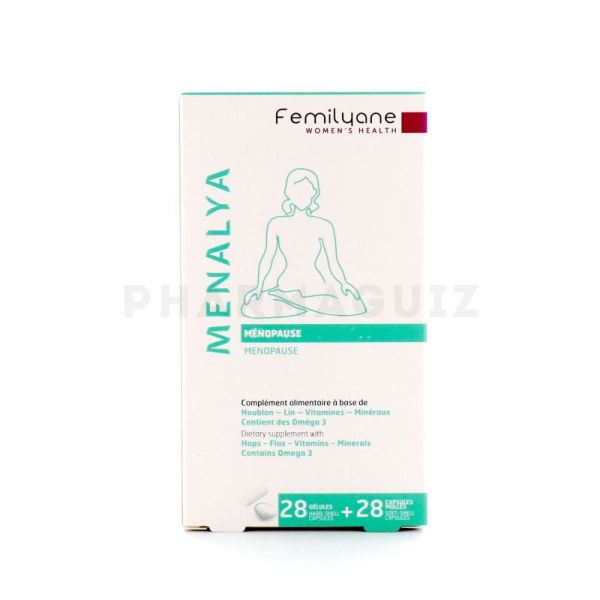 Menalya Femilyane Menopause 28 gélules + 28 capsules molles