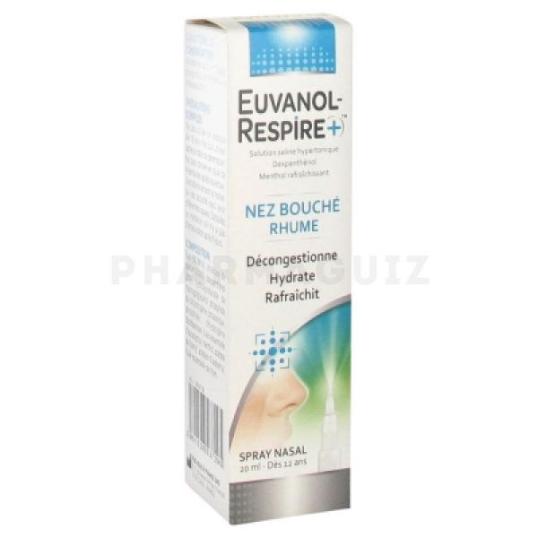 Euvanol respire+ solution 20ml