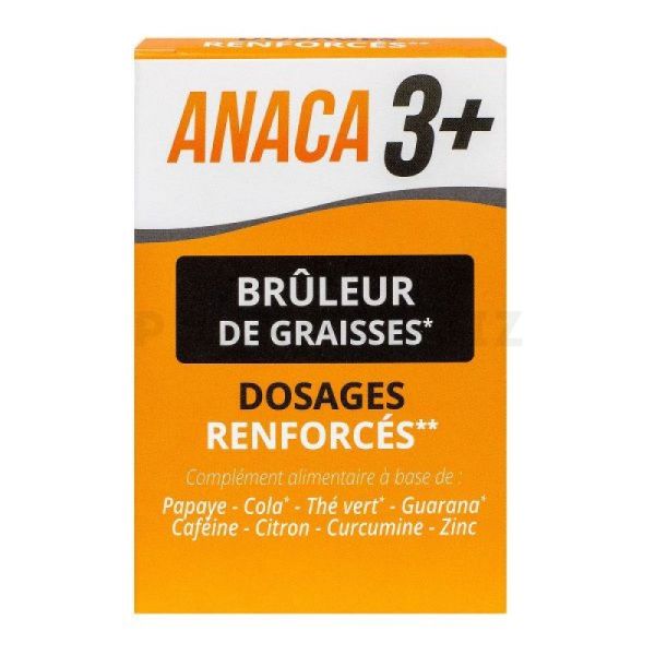 Anaca3 + bruleurs de graisses 120 gélules