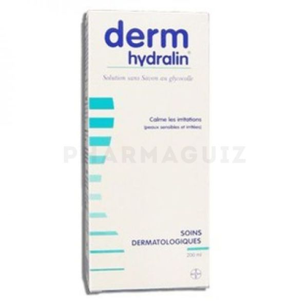 Derm Hydralin Solution peaux sèches et irritées 200ml