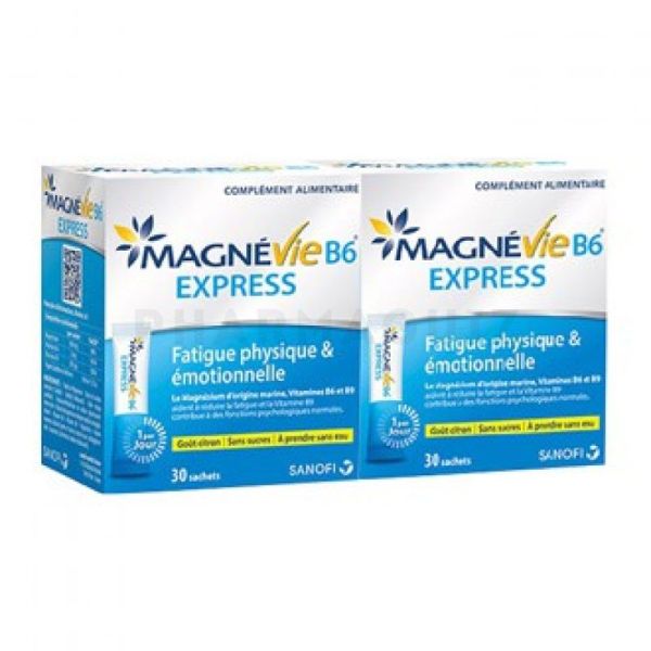 Magnevie B6 Express (lot 2x30 Sachets)