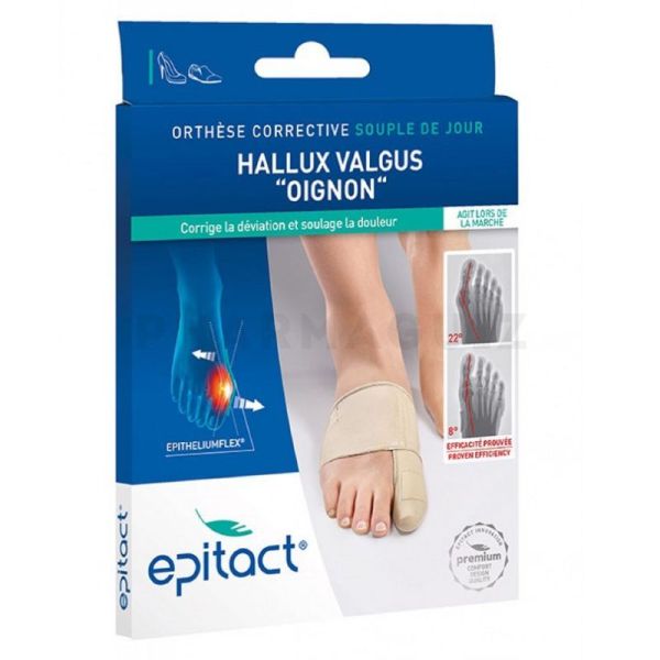 Epitact Orthese Corrective Hallux Valgus Jour Taille M