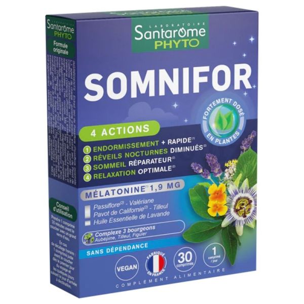 Santarome Somnifor 30 Comprimés