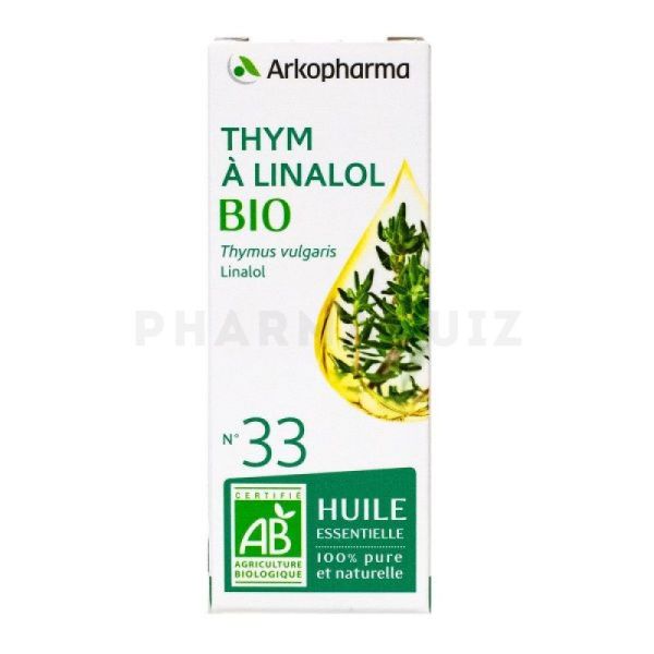 Arkopharma Huile essentielle thym à linalol bio n°33 5 ml