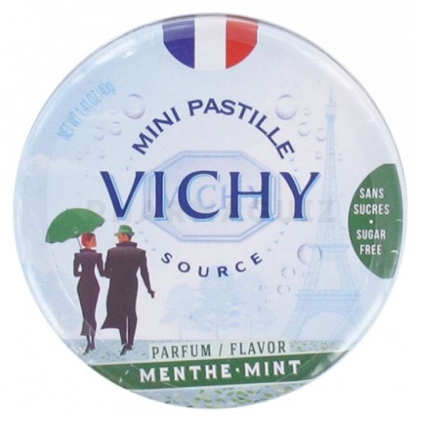 VICHY MINI PASTILLES PARFUM MENTHE SANS SUCRE 40 G