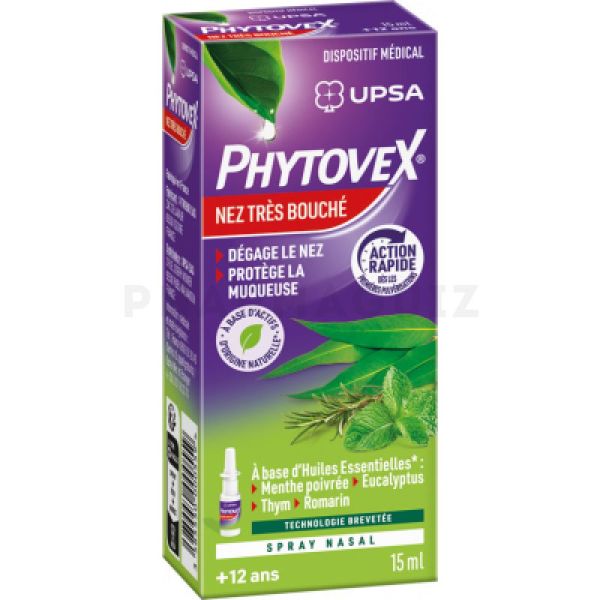 Phytovex nez très bouché - Spray de 15 ml