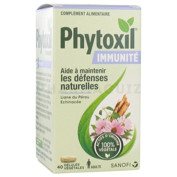 Phytoxil Immunité 40 Gélules Végétales