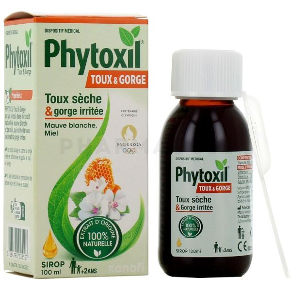 Phytoxil Toux et Gorge sirop 100 ml