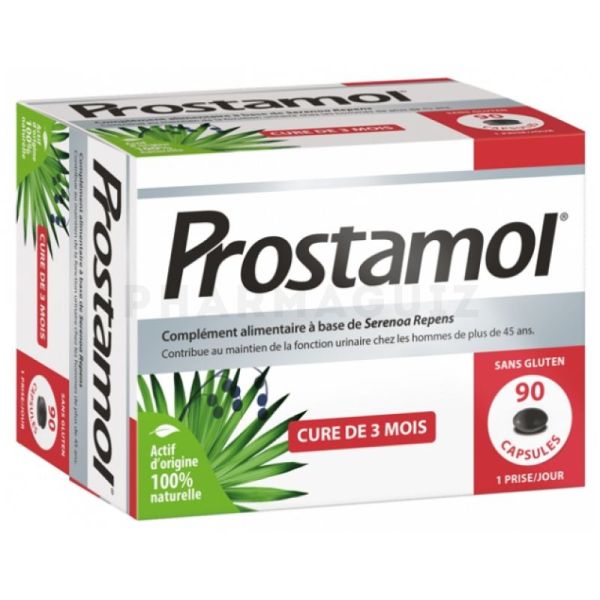 Prostamol cure 3 mois 90 capsules molles