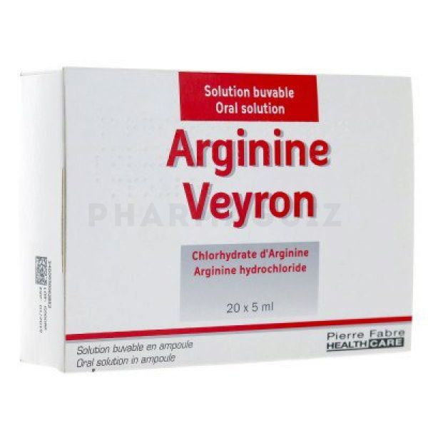 Arginine Veyron 20 ampoules