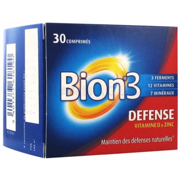 Bion 3 Défense 30 Comprimés