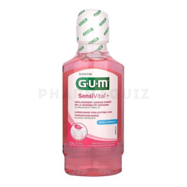 Gum SensiVital+ bain de bouche 300ml
