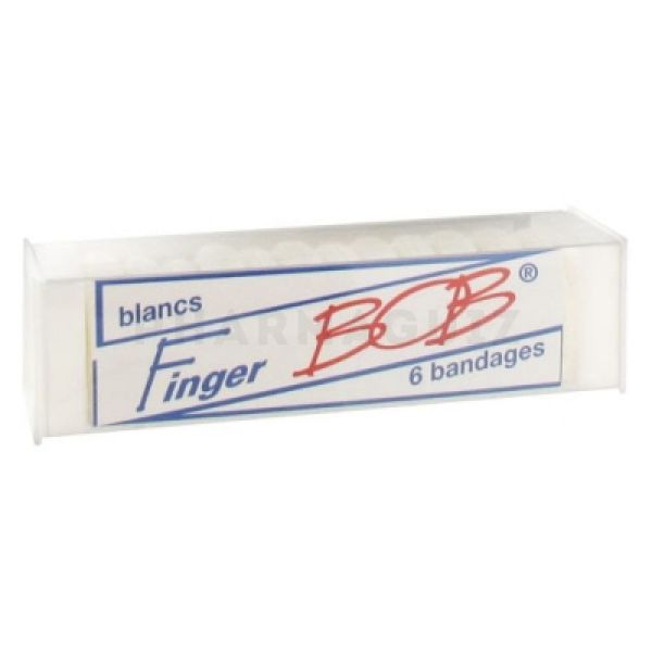 FINGER BOB 6 bandages standard blanc