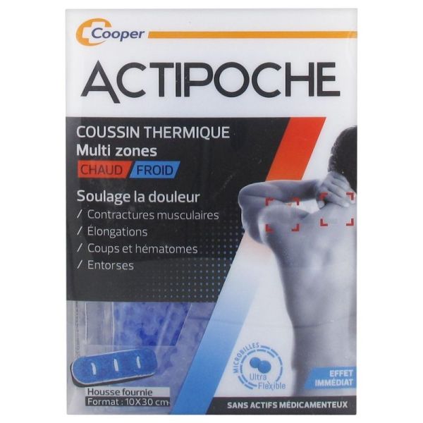 Actipoche Multi Zones Microbilles 1 Coussin Thermique