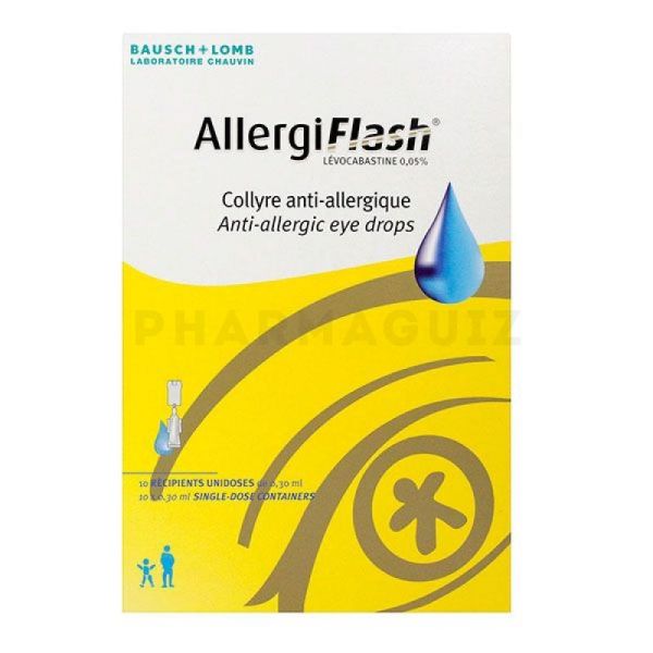 AllergiFlash collyre 10 dosettes