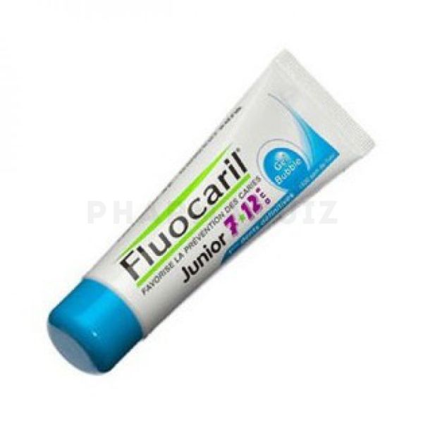 Fluocaril junior dentifrice bubble 7/12ans