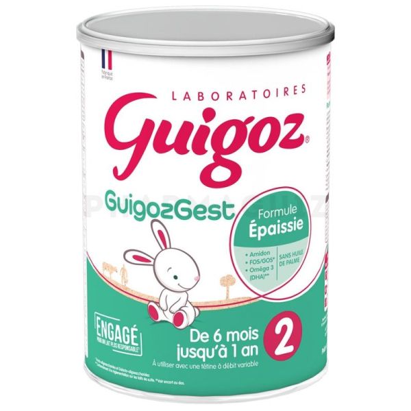 GUIGOZ GuigozGest 2ème âge 6 mois - 1 an 780g