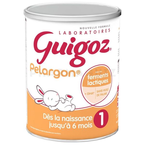 Guigoz Pelargon lait 1er âge