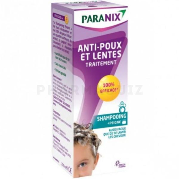 Paranix Shamp Trait Antipoux Fl/200ml+peigne