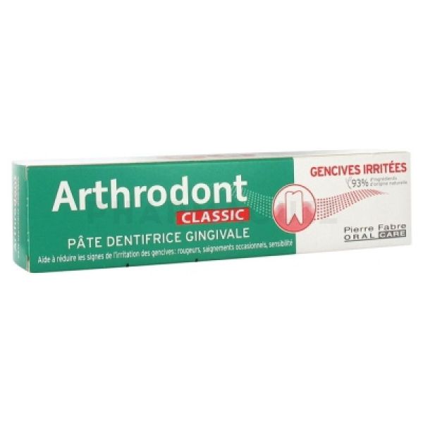 ARTHRODONT Classic pâte dentifrice gingivale 75ml