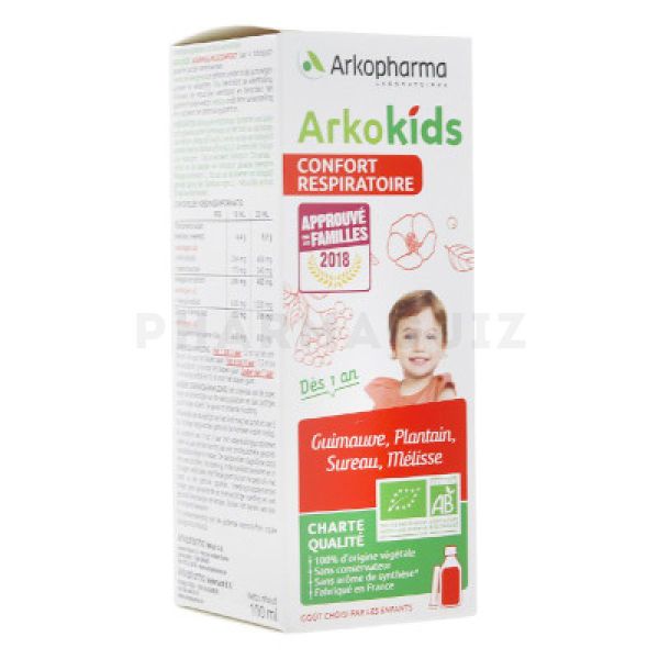 Arkokids bio solution buvable confort respiratoire 100 ml