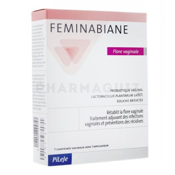 Pileje Feminabiane Flore vaginale 7 comprimés vaginaux