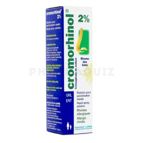 Cromorhinol 2% spray nasal 15 ml