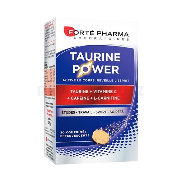 Forté Pharma Energie Taurine Power 30 comprimés effervescents