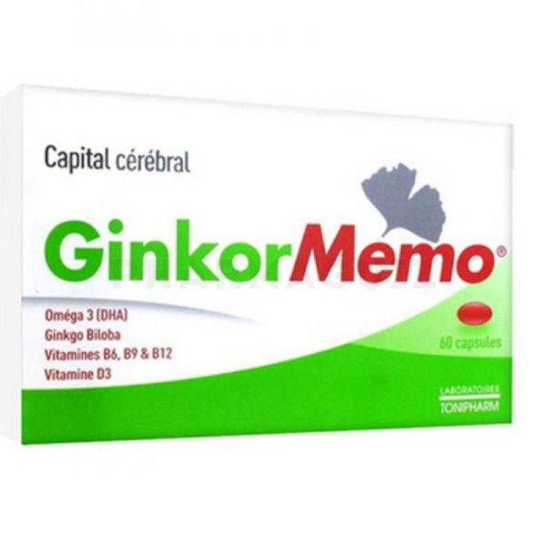Ginkor Memo Capital Cerebral 60capsules