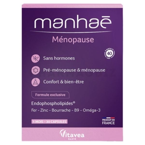 Manhae pré-ménopause & ménopause 30 capsules