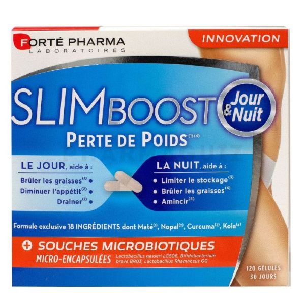 Forté Pharma SlimBoost perte de poids jour & nuit 120 gélules