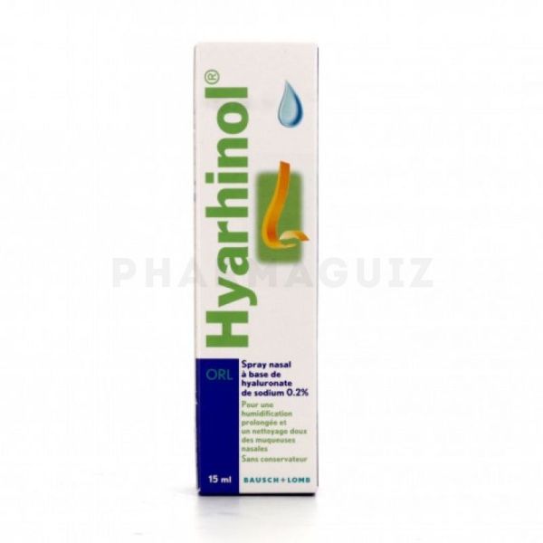 Hyarhinol Spray nasal à base de Hyaluronate de Sodium 15ml