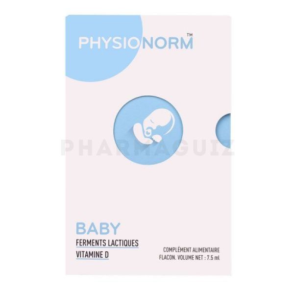 Physionorm Baby Ferments Lactiques+vit D (fl.7.5ml)