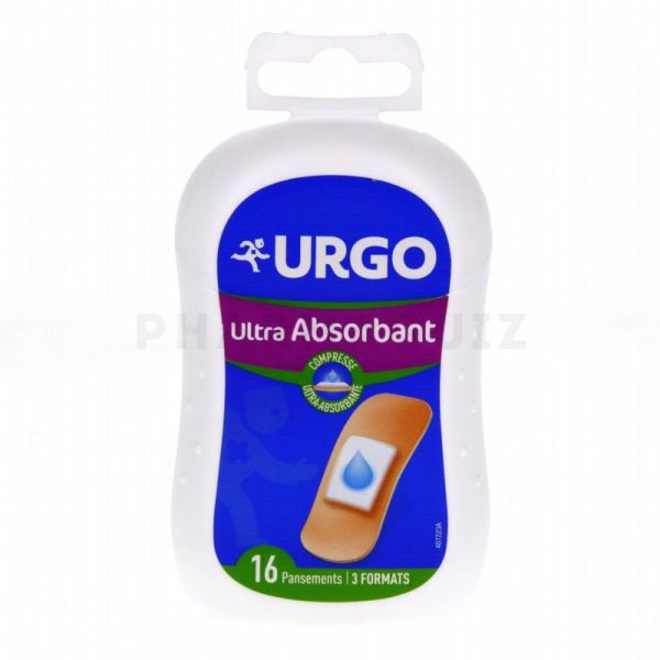 Urgo Ultra-Absorbant 16 Pansements