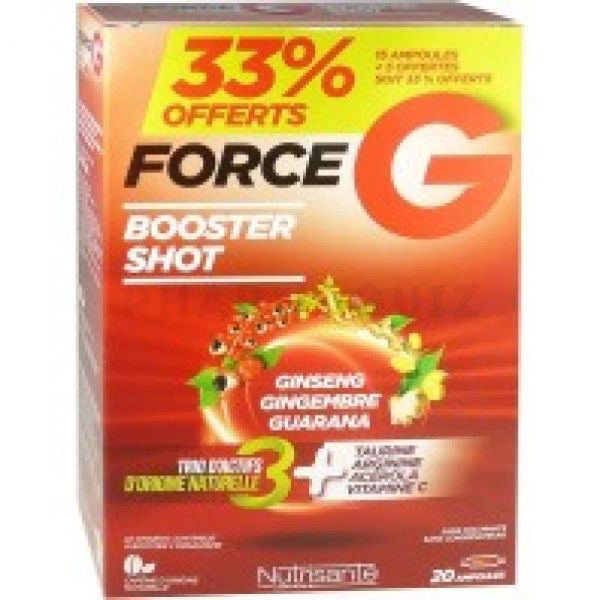 FORCE G BOOSTER SHOT 20 ampoules